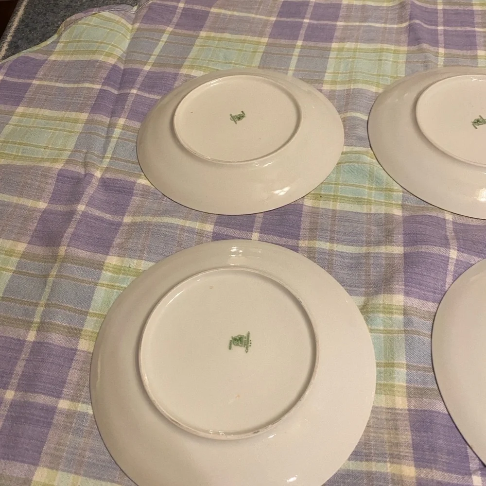 Bohemia Fruit Painted Plate Set of 6